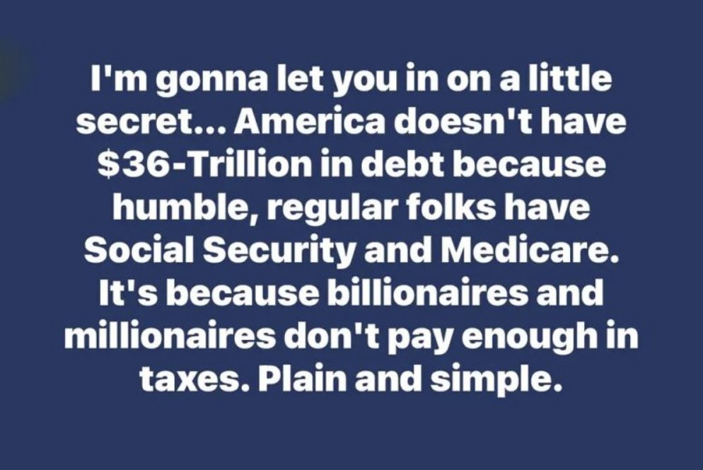 TheDemCoalition's tweet photo. Let's tax the rich - that's how you can actually "make America great again." 

The massive inequality we see in this country began to explode over decades of handing out tax giveaways to the wealthiest in our society.

#TaxTheRich https://t.co/NLqxIRqlZO
