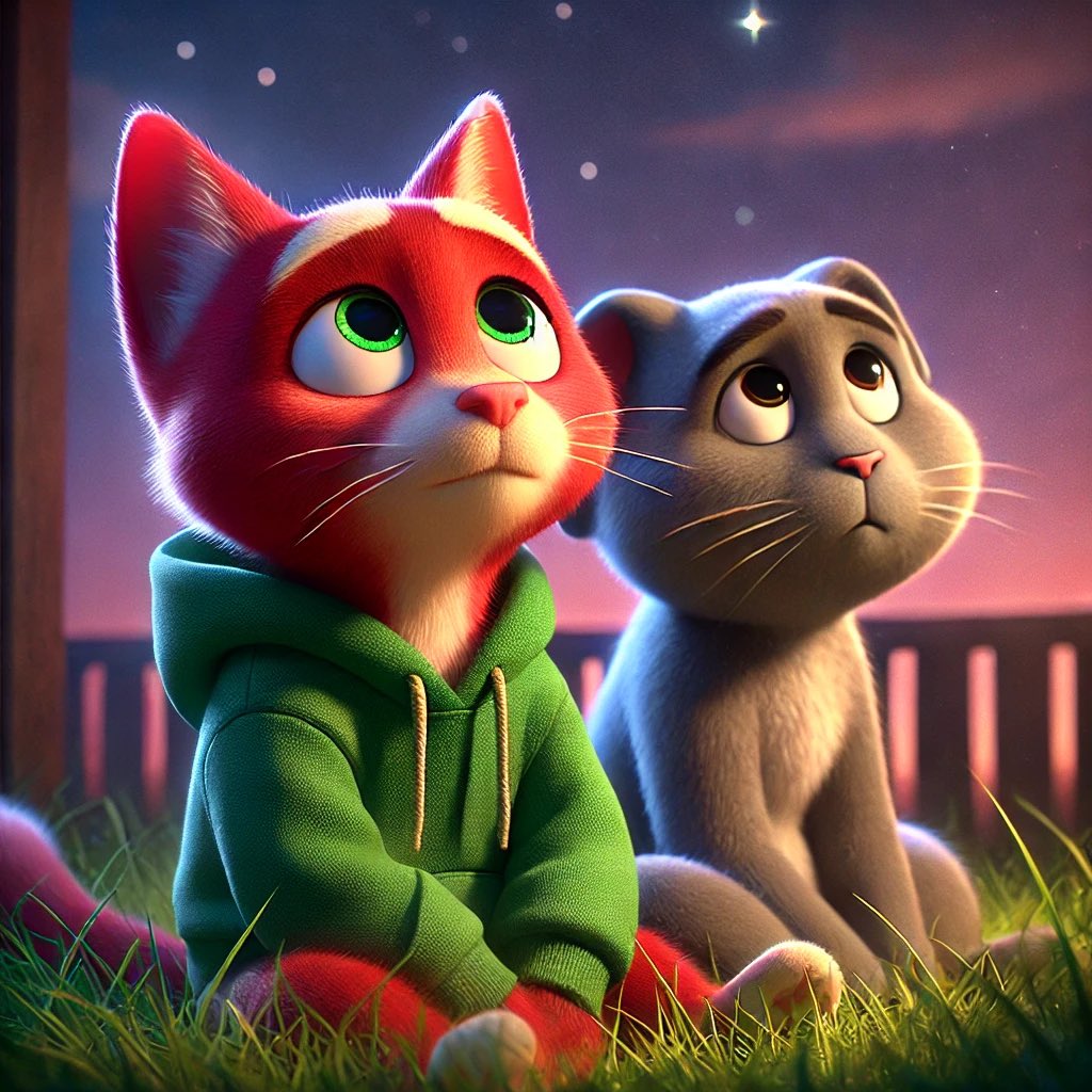 InkedToonzZ's tweet image. &quot;Just a little starlight comfort between friends. 🌟 #BehindTheScenes #YouTubeShorts #AnimationMagic&quot;