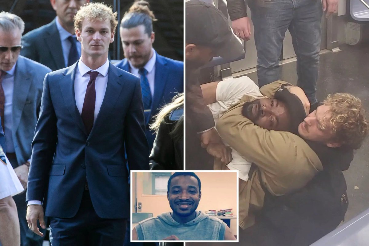 Crime_In_NYC's tweet photo. 🚨 Big News 🚨

A Manhattan jury has cleared Daniel Penny of all criminal wrongdoing in the death of Jordan Neely.

The panelists acquitted Penny of criminally negligent homicide in Neely’s death in May 2023.

Manslaughter, the top charge, was tossed after jurors twice said they couldn’t reach a verdict.

https://t.co/HJcplO0kC7