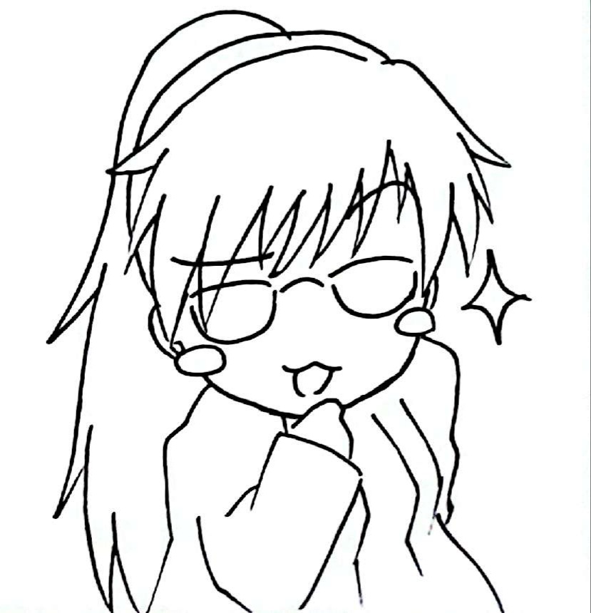 Neutral_Lord's tweet image. &quot;アルラウネ&quot;御神村 舞華。
スピード優先で用意した立ち絵のため線画だけど、やっぱり絵があるだけで感情がノリやすい。
配布経験点を大量にもらったので、珍しく耐久性能をを高めてみたら、めっちゃ強かった！
#オリキャラ #ダブルクロス3rd #TRPG