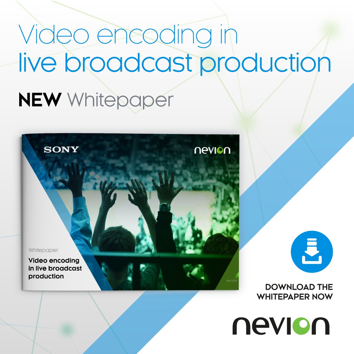 nevioncorp's tweet image. Numerous signals need to be transported within and between production locations in #LiveProduction, putting strain on available bandwidth. 

See how video compression allows more signals to be packed into the same bandwidth:

nevion.com/resources/whit…