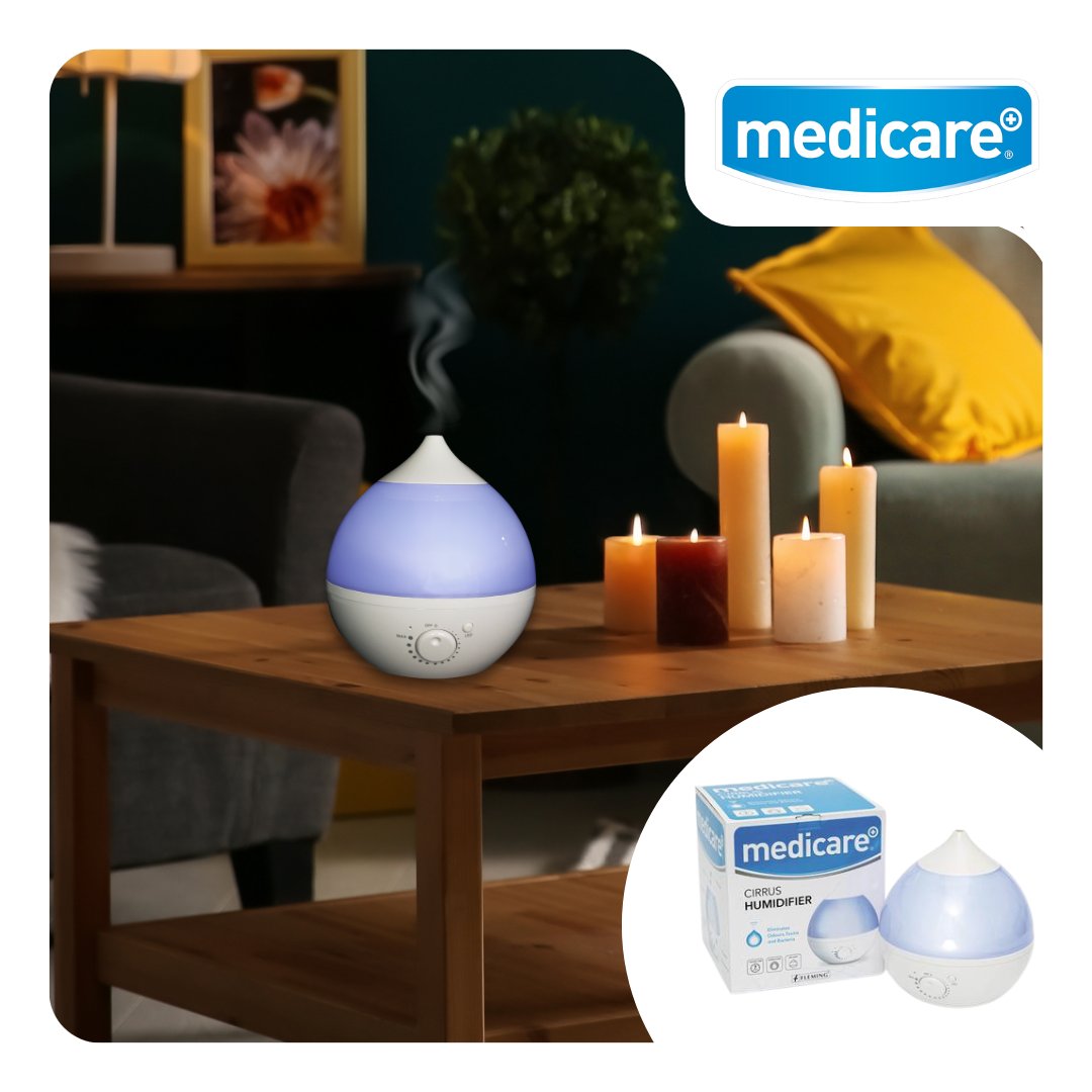 Medicare1stAid's tweet photo. Breathe easy this Christmas! 🎁 The Medicare Cirrus Humidifier is the perfect gift for healthier air, better sleep, and ultimate relaxation. 🎄💨#PerfectGift https://t.co/VzhE2XpvMS https://t.co/APaz0CJ45E