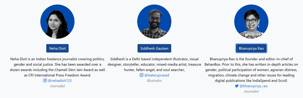 joyopal's tweet image. Journalist @nehadixit123 Amberdkarite illustrator @siddheshgautam and @BehanBox founder @bhanupriya_rao