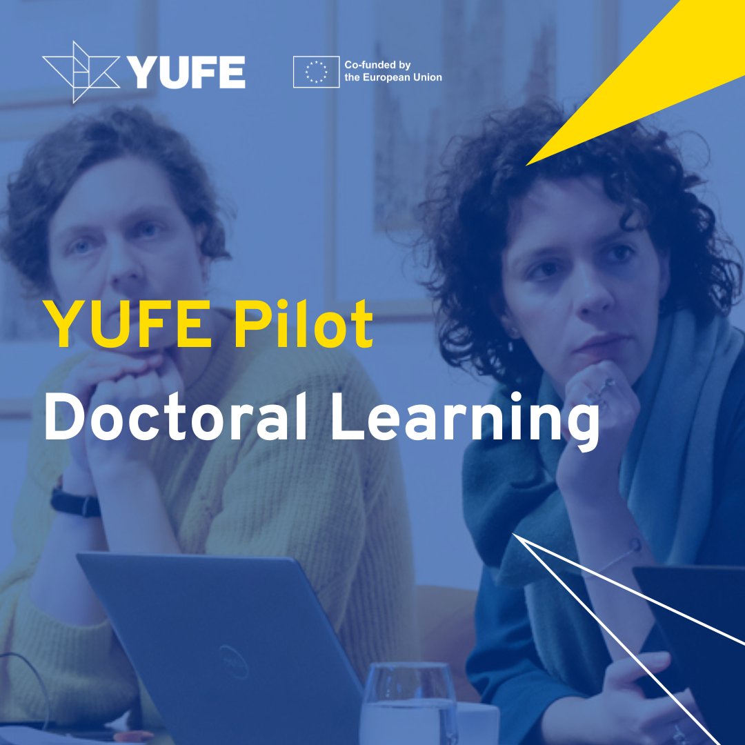 We are happy to announce that in November, YUFE welcomed a second cohort of participants to the YUFE Pilot on Doctoral Learning! 💫 

➡️ Find out more about the YUFE Pilot on Doctoral Learning! Read more about it: yufe.eu/yufe-approach-…