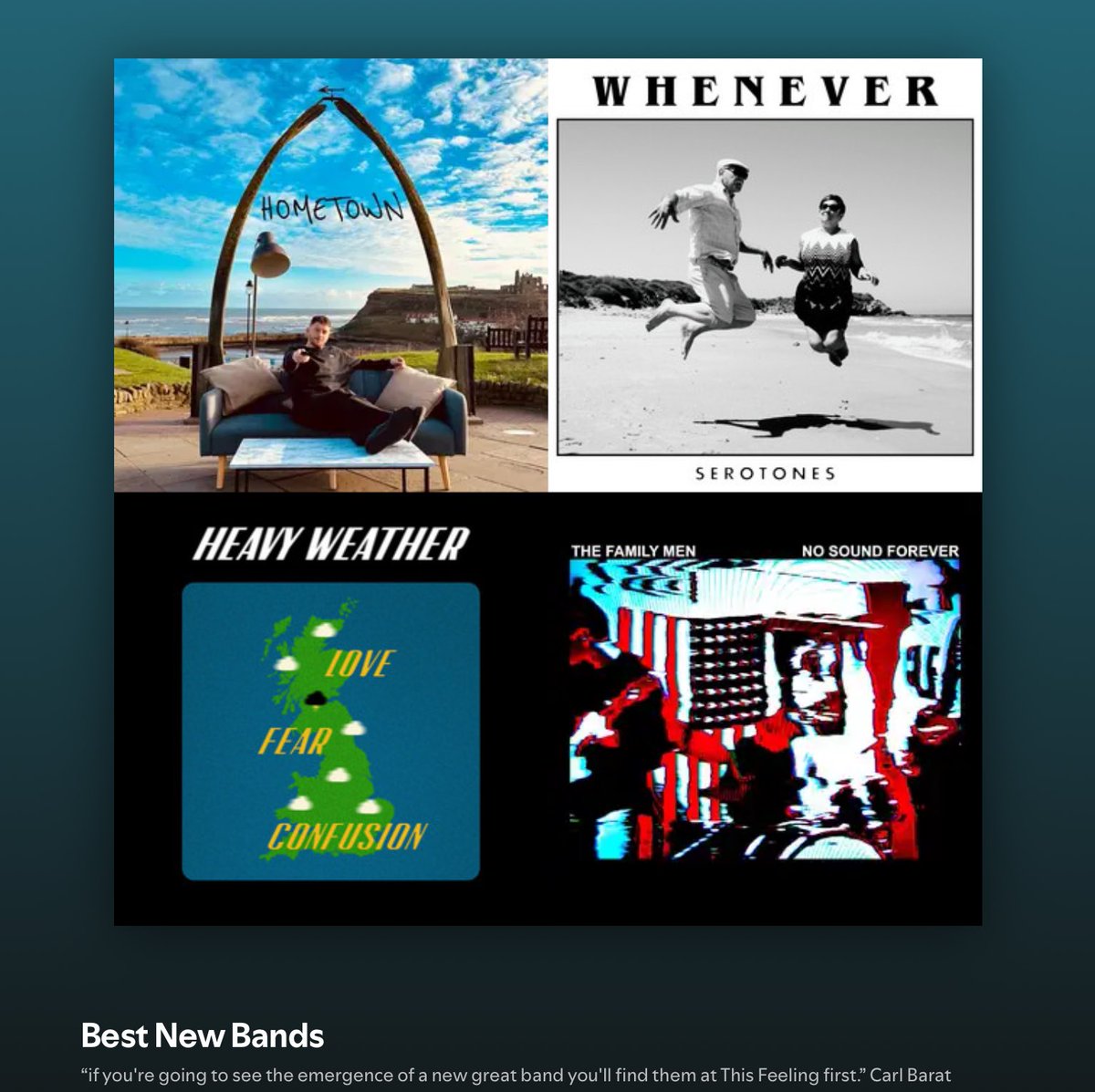 This Feeling (@this_feeling) on Twitter photo Best New Bands playlist adds 47/2024 🎸🔥
<a href="/Sunbeam_Band/">SUNBEAM</a>
<a href="/SerotonesUK/">Serotones</a>
<a href="/maryshelleyband/">MARY SHELLEY loves u</a>
<a href="/holdfastbandco/">HOLDFAST.</a>
<a href="/bhtduk/">Bighead Tea Drinkers</a>
<a href="/JonnyBladeMusic/">JonnyBladeMusic</a> & more!
🔊 open.spotify.com/playlist/3ku8L… Best New Bands playlist adds 47/2024 🎸🔥
<a href="/Sunbeam_Band/">SUNBEAM</a>
<a href="/SerotonesUK/">Serotones</a>
<a href="/maryshelleyband/">MARY SHELLEY loves u</a>
<a href="/holdfastbandco/">HOLDFAST.</a>
<a href="/bhtduk/">Bighead Tea Drinkers</a>
<a href="/JonnyBladeMusic/">JonnyBladeMusic</a> & more!
🔊 open.spotify.com/playlist/3ku8L…