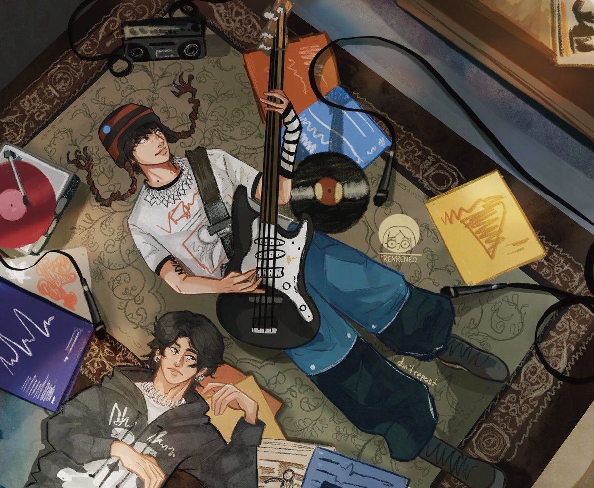 🤘🎸🎧

#ATEEZ #ATEEZFanart #WOOYOUNG #HONGJOONG #TOPAZ