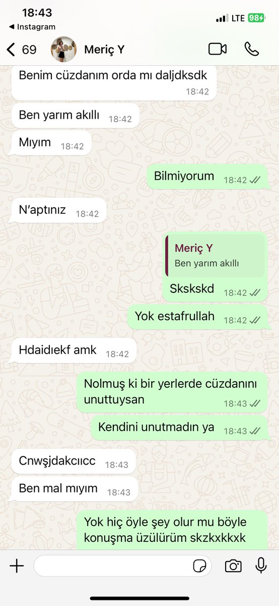 Yine ne olduğuna karar verememiş canım arkadaşım