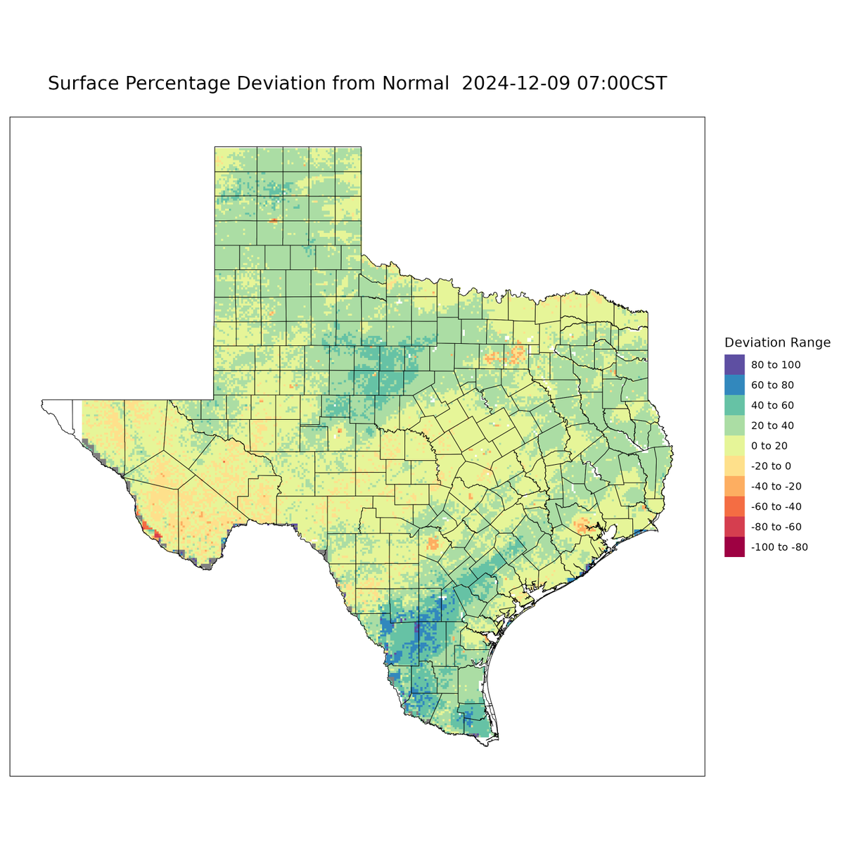 UTAHydrometLab's tweet photo. 🌟 Check Out Today’s Soil Moisture Anomalies 🌟
Curious about what’s changing beneath the surface? Discover the latest surface and root-level moisture anomalies across Texas! 🌱💧
👉 Check it out now: https://t.co/b24HVMrOLe https://t.co/qXDYdPigvo