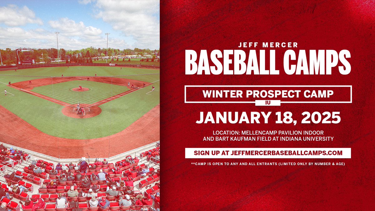 REMINDER🚨 We are a few weeks away from our 2025 Winter Prospect Camp!! This is a great way to interact with our coaches, see the campus and the facilities, and receive top-quality skill instruction as you work on developing your skills.

🔗: tinyurl.com/bddzmhpe
