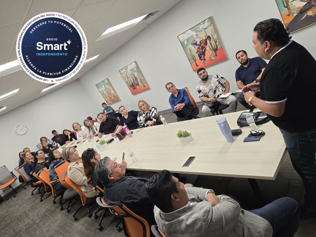 PepeFelix11's tweet photo. Con el equipo en Phoenix Arizona.
Cada vez somos más los que nos sumamos a esta gran comunidad.
Preparando el 2025, será espectacular.
#smarters #citizenoftheworld #lideres https://t.co/P7GueX43gI