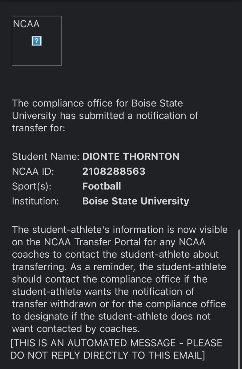 Officially in!