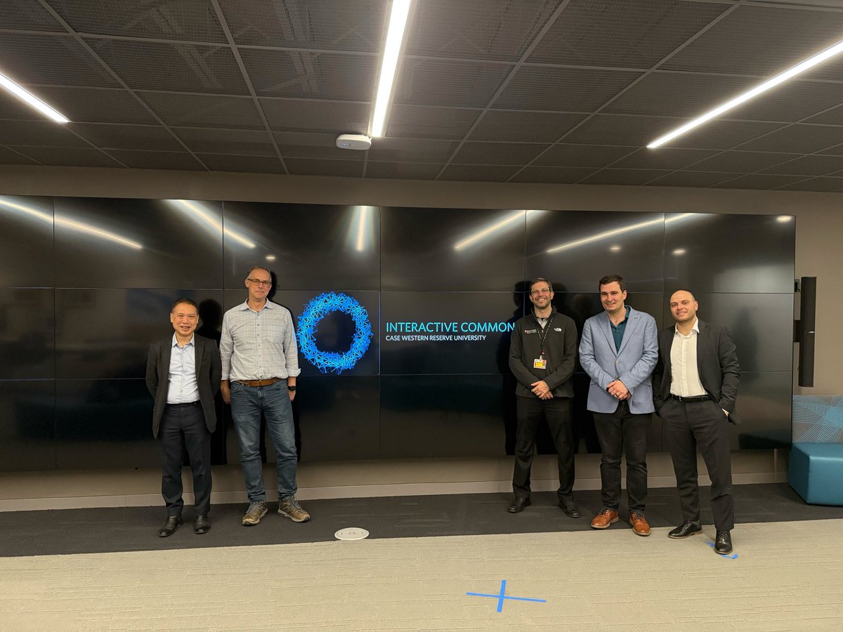 Leonardo Kayat Bit.. (@lkayat) on Twitter photo Honored to host <a href="/Prof_DM_Koh/">Dow-Mu Koh</a> at <a href="/UHRadiology/">UH Radiology Cleveland</a> and <a href="/UH_RadiCLE/">UH RadiCLE -Radiology AI and Diagnostic Innovation</a> . We also visited the amazing <a href="/mrimark/">Mark Griswold</a> at <a href="/cwru/">Case Western Reserve</a> #interactivecommons and had lots of fun and insights with their incredible #holograms .
So incredible to experience the interactions of 2 of my dearest research mentors! Honored to host <a href="/Prof_DM_Koh/">Dow-Mu Koh</a> at <a href="/UHRadiology/">UH Radiology Cleveland</a> and <a href="/UH_RadiCLE/">UH RadiCLE -Radiology AI and Diagnostic Innovation</a> . We also visited the amazing <a href="/mrimark/">Mark Griswold</a> at <a href="/cwru/">Case Western Reserve</a> #interactivecommons and had lots of fun and insights with their incredible #holograms .
So incredible to experience the interactions of 2 of my dearest research mentors!
