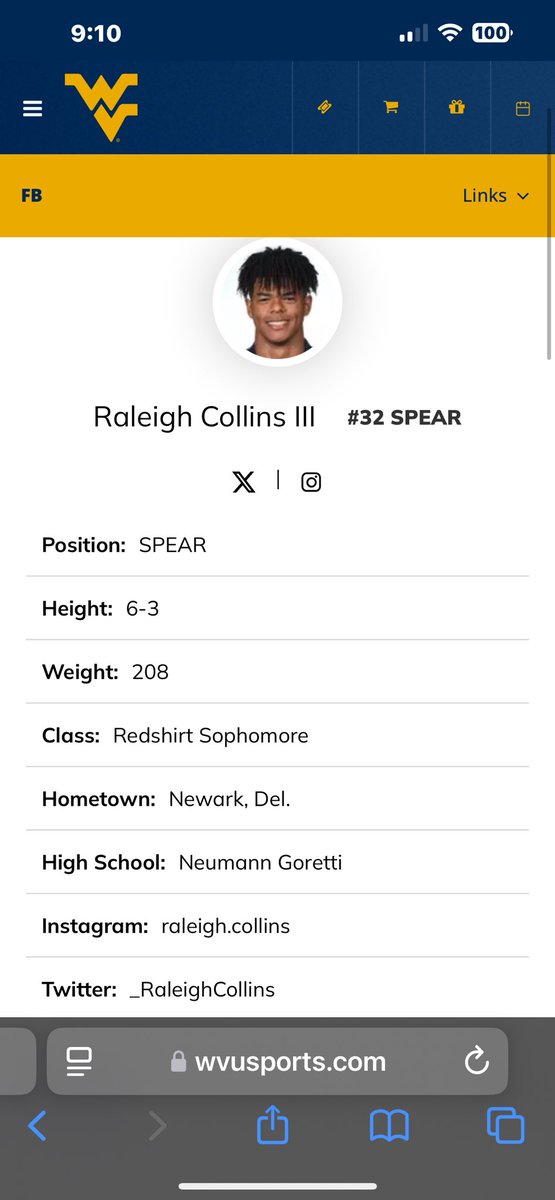 Raleigh Collins III tweet media