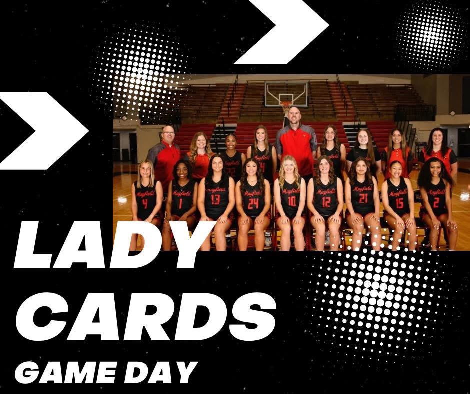 mhsladycards's tweet photo. 🏀GAME DAY🏀

The Lady Cards will host Carlisle County Lady Comets for their home opener tonight.

⏰6:00 tipoff

Go Cards! 

*varsity girls only tonight* https://t.co/UReP1mlClR