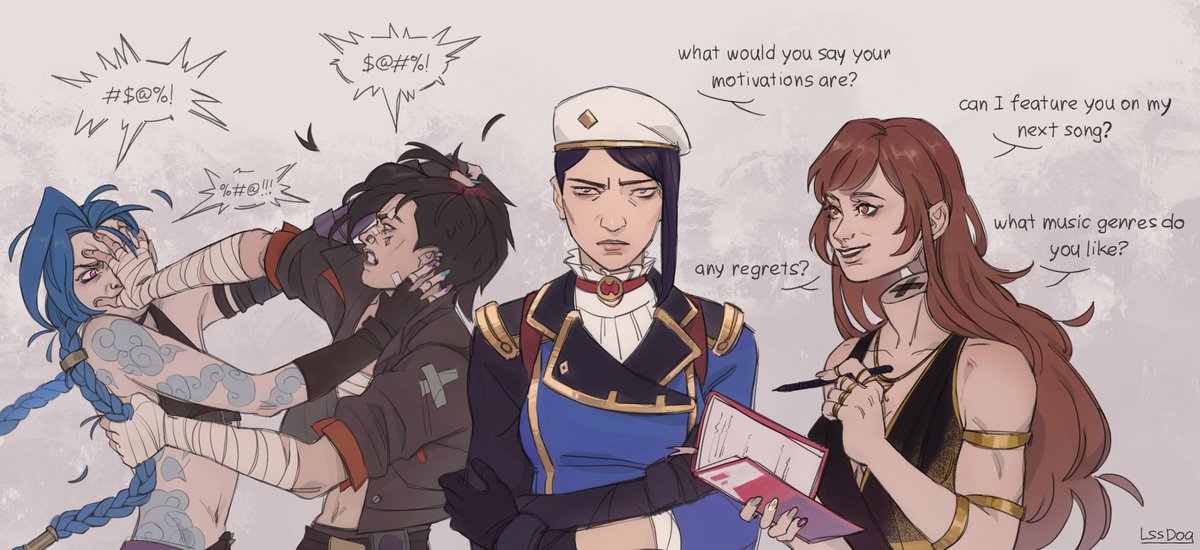 This Saturday we have a Caitlyn-inspired song!! This is my favorite of the 3 👀😈

Thank you <a href="/_LeglessDog_/">LssDog</a> for this wonderful art &gt;:3