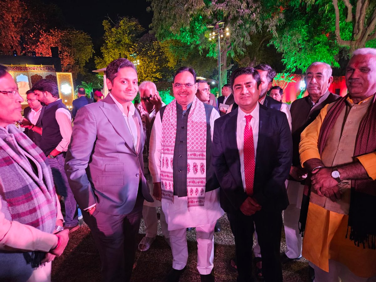 Puneet Kaura (@puneetkaura2104) on Twitter photo Privileged to attend the <a href="/biprajasthan/">Rising Rajasthan</a> Summit 2024 as Guest of Honour. PM <a href="/narendramodi/">Narendra Modi</a>'s inaugural address was truly inspiring. Kudos to <a href="/CMRajasthan/">राजस्थान सरकार</a> <a href="/BhajanlalBjp/">Bhajanlal Sharma</a> & his team for flawlessly organizing this event. Here’s to the spirit of Rising Rajasthan and its bright future! Privileged to attend the <a href="/biprajasthan/">Rising Rajasthan</a> Summit 2024 as Guest of Honour. PM <a href="/narendramodi/">Narendra Modi</a>'s inaugural address was truly inspiring. Kudos to <a href="/CMRajasthan/">राजस्थान सरकार</a> <a href="/BhajanlalBjp/">Bhajanlal Sharma</a> & his team for flawlessly organizing this event. Here’s to the spirit of Rising Rajasthan and its bright future!