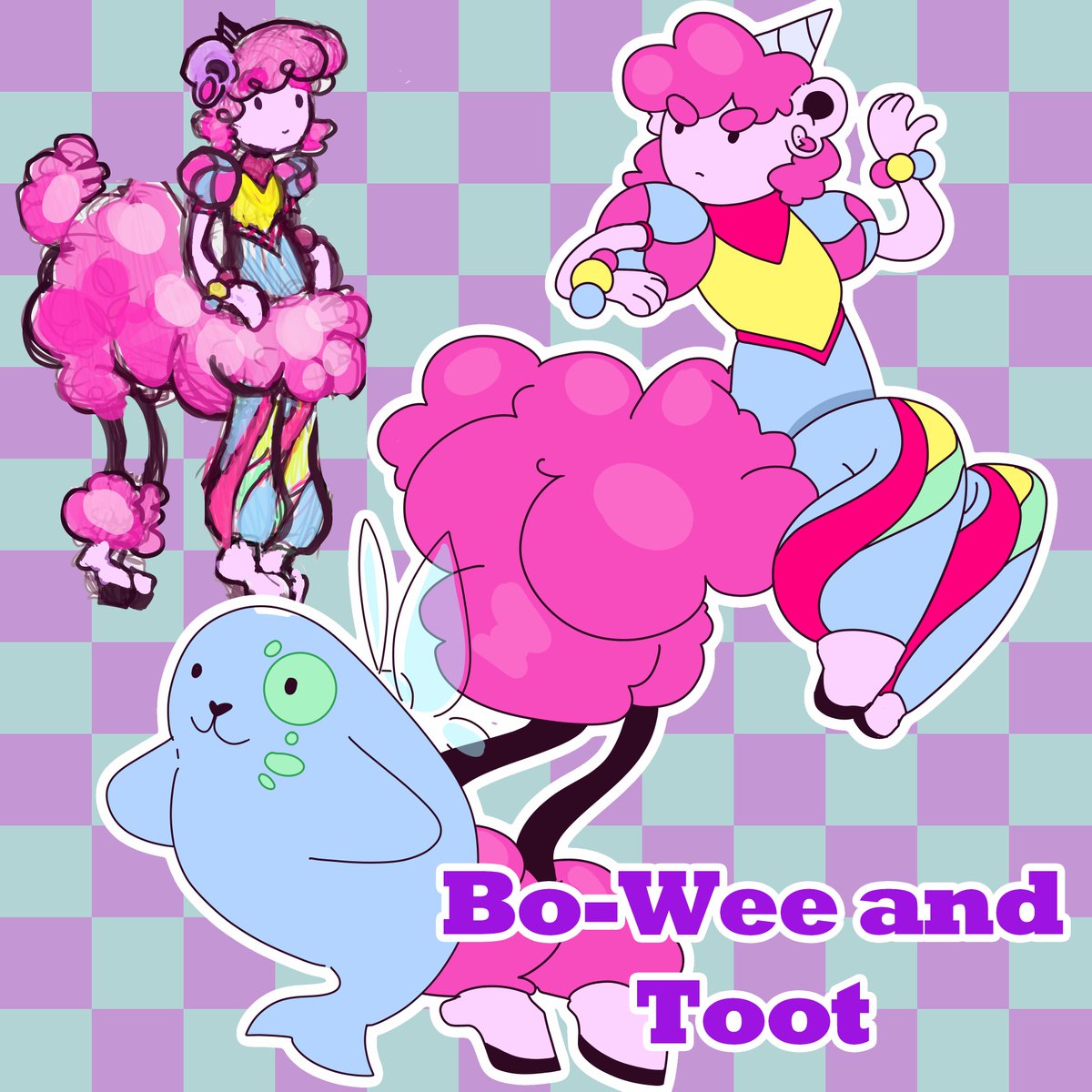 captainyoohoo's tweet image. Finally finished my Adventure Time Self-insert and his lil buddy :D This guy will be used for shipping shenanigans btw,,, teehee #selfshiptwt #adventuretime