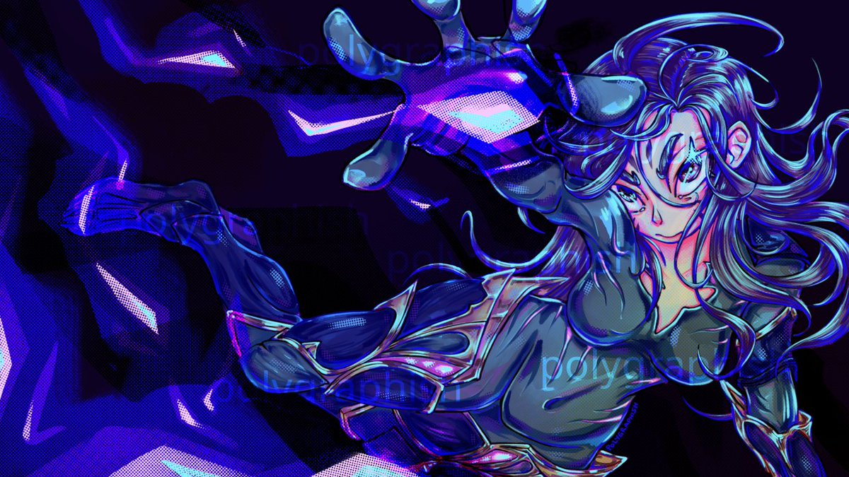 polygraphish's tweet image. help my friends are making me draw league art (i am being paid cash money)
#leagueoflegends #kaisa