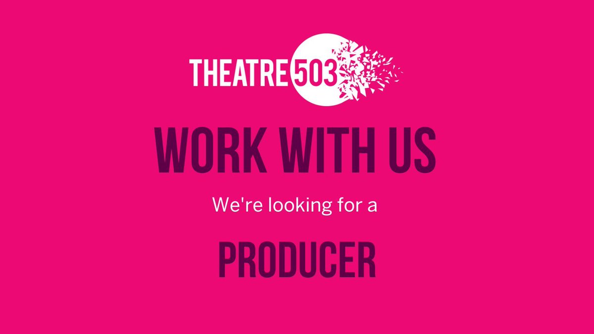 We're recruiting for a PRODUCER🪄

If leading on the delivery of productions, contributing to programming, and supporting our Executive Director in the development of our producing strategy sounds like your bag, click the link below to find out more ⬇️

buff.ly/3Nbv9OF