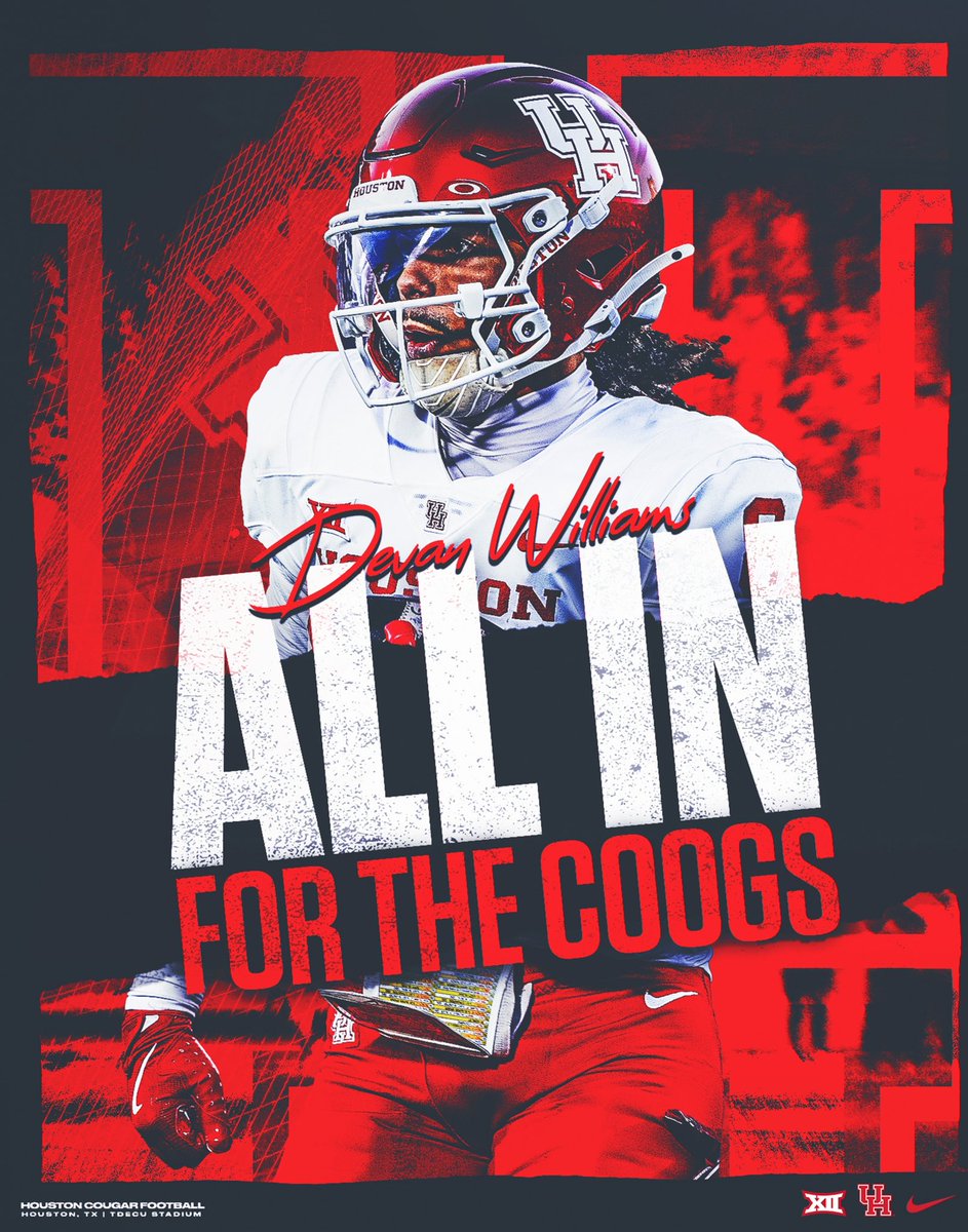 H-Town lets do it! All in for coogs‼️ <a href="/UHCougarFB/">Houston Football</a> #gocoogs
