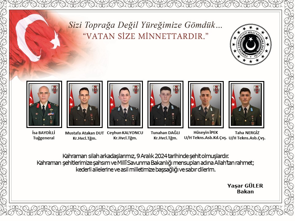 Şehitlerimizin mekanları cennet olsun 
Milletimizin başı sağ olsun 🇹🇷