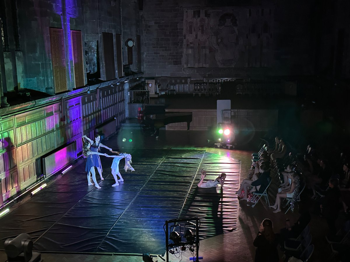 The shows keep on coming! Tonight we are rehearsing ahead of tomorrow’s Winter Dance Showcase in College Hall. Tickets still available from ticketsource.co.uk/ksw