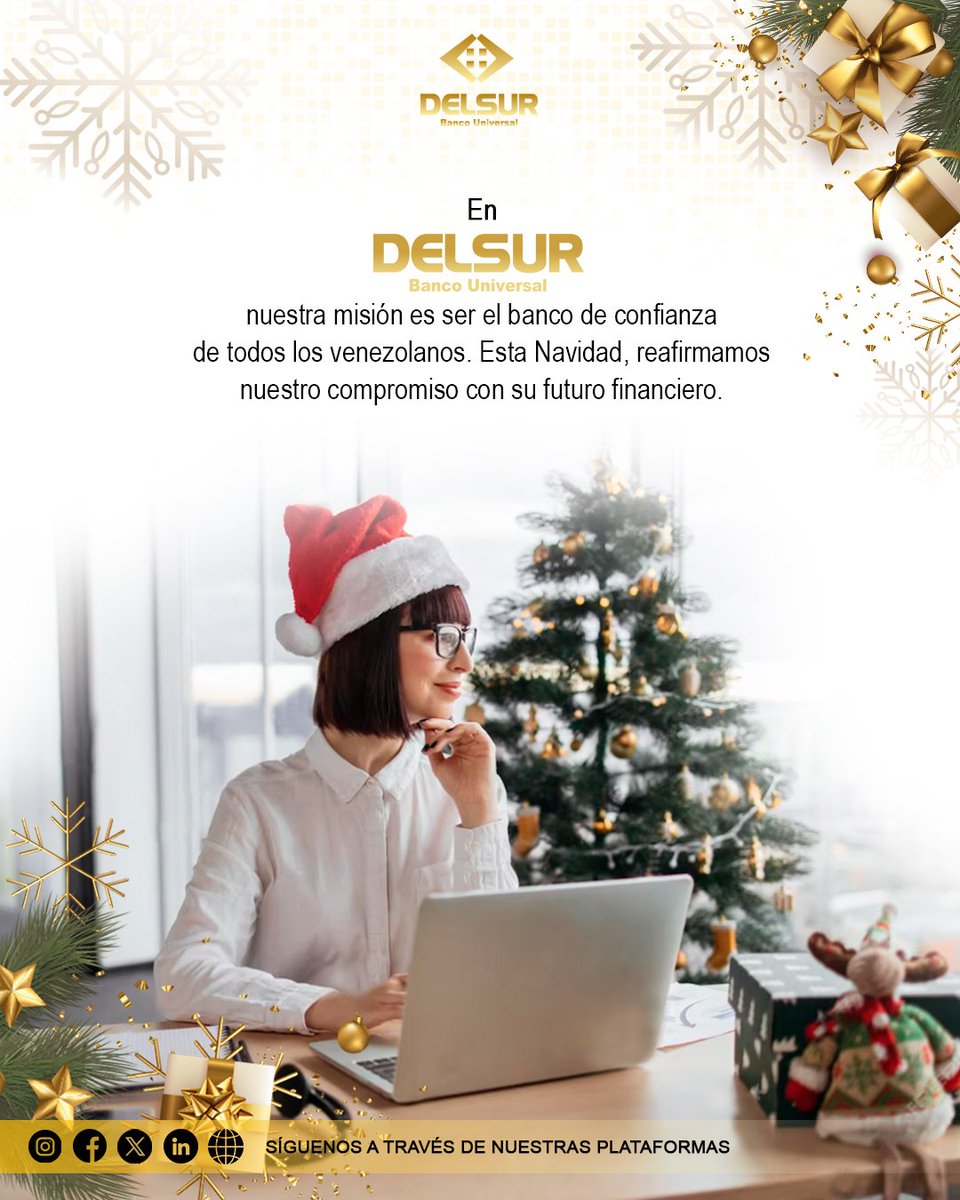 Ser el Banco de confianza para nuestros clientes es un gran logro, cada día durante 46 años hemos trabajado para brindarle los mejores servicios financieros del mercado.

Sigamos creciendo juntos.

#DELSURBancoUniversal #Banco #Centro #oriente #occidente #guayana #venezuela