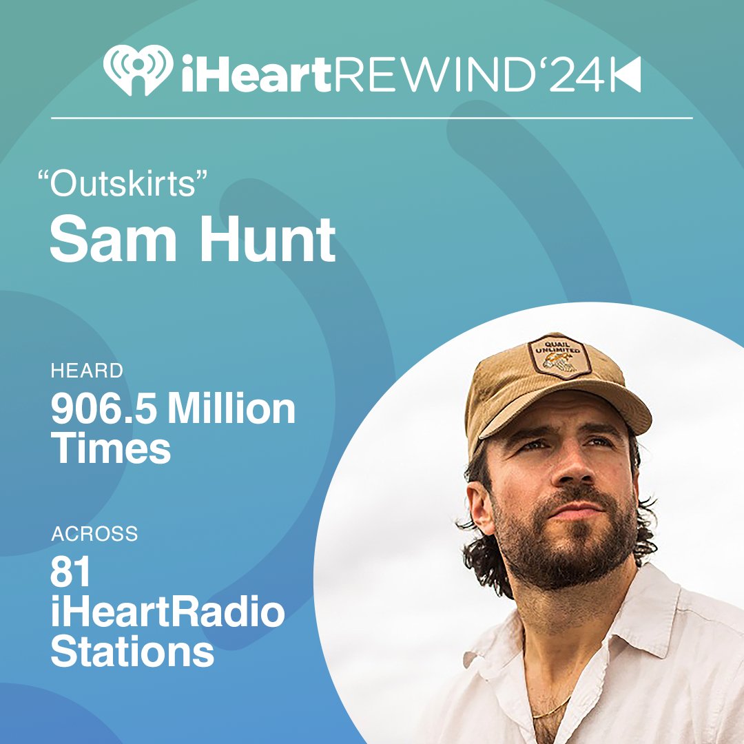 Thank you <a href="/iHeartRadio/">iHeartRadio</a> and all of you for an amazing year. #iHeartRewind2024