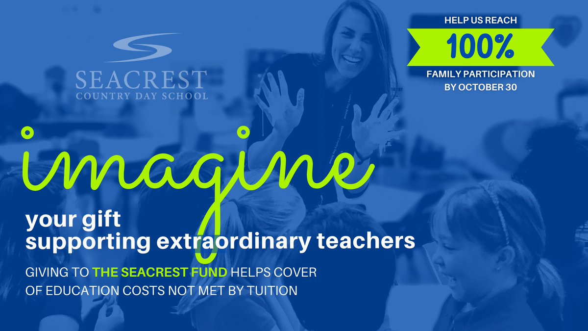 The Seacrest Fund Campaign: A Message from Lower School Parents - Pursuing Excellence - mailchi.mp/seacrest/2020-…