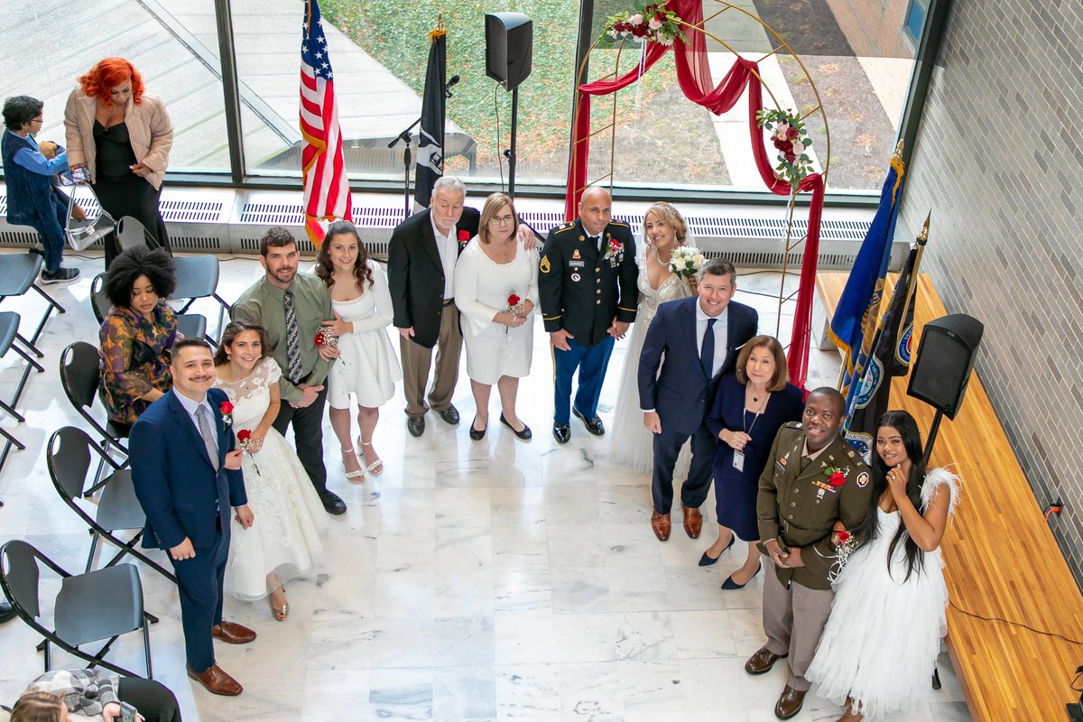 BucksRegister's tweet photo. Congratulations to the couples who participated in our Vows and Veterans free wedding for veterans and first-responders last week! https://t.co/5EyHgablHp