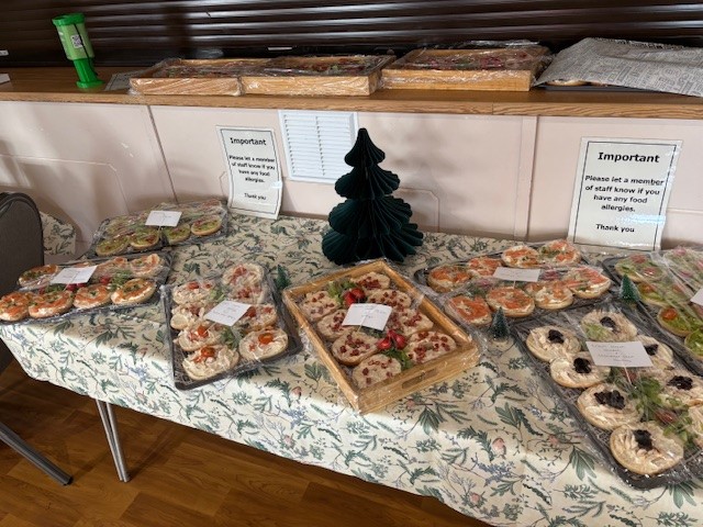 This morning we welcomed carers to our festive brunch in Maidstone to enjoy delicious food, great company and a Christmas raffle 🥳