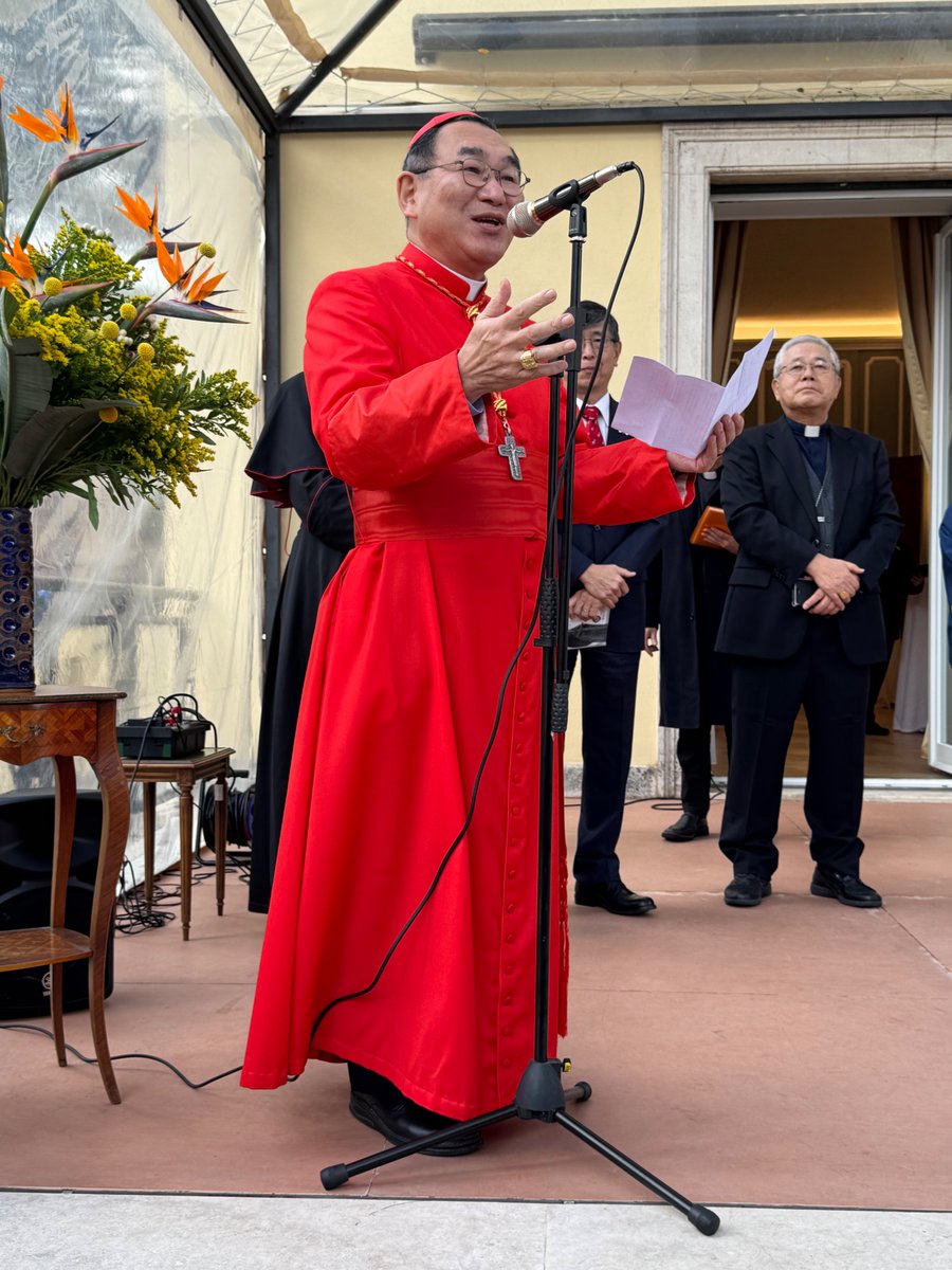 Alistair Dutton (@alistairdutton) on Twitter photo Thank you Ambassador Chiba <a href="/jpn_holysee/">Ambasciata del Giappone presso la Santa Sede</a> for your generous reception to celebrate @IamCaritas President Archbishop <a href="/isaoyama/">菊地功 (Isao Kikuchi)</a>'s elevation to Cardinal. Thank you Ambassador Chiba <a href="/jpn_holysee/">Ambasciata del Giappone presso la Santa Sede</a> for your generous reception to celebrate @IamCaritas President Archbishop <a href="/isaoyama/">菊地功 (Isao Kikuchi)</a>'s elevation to Cardinal.