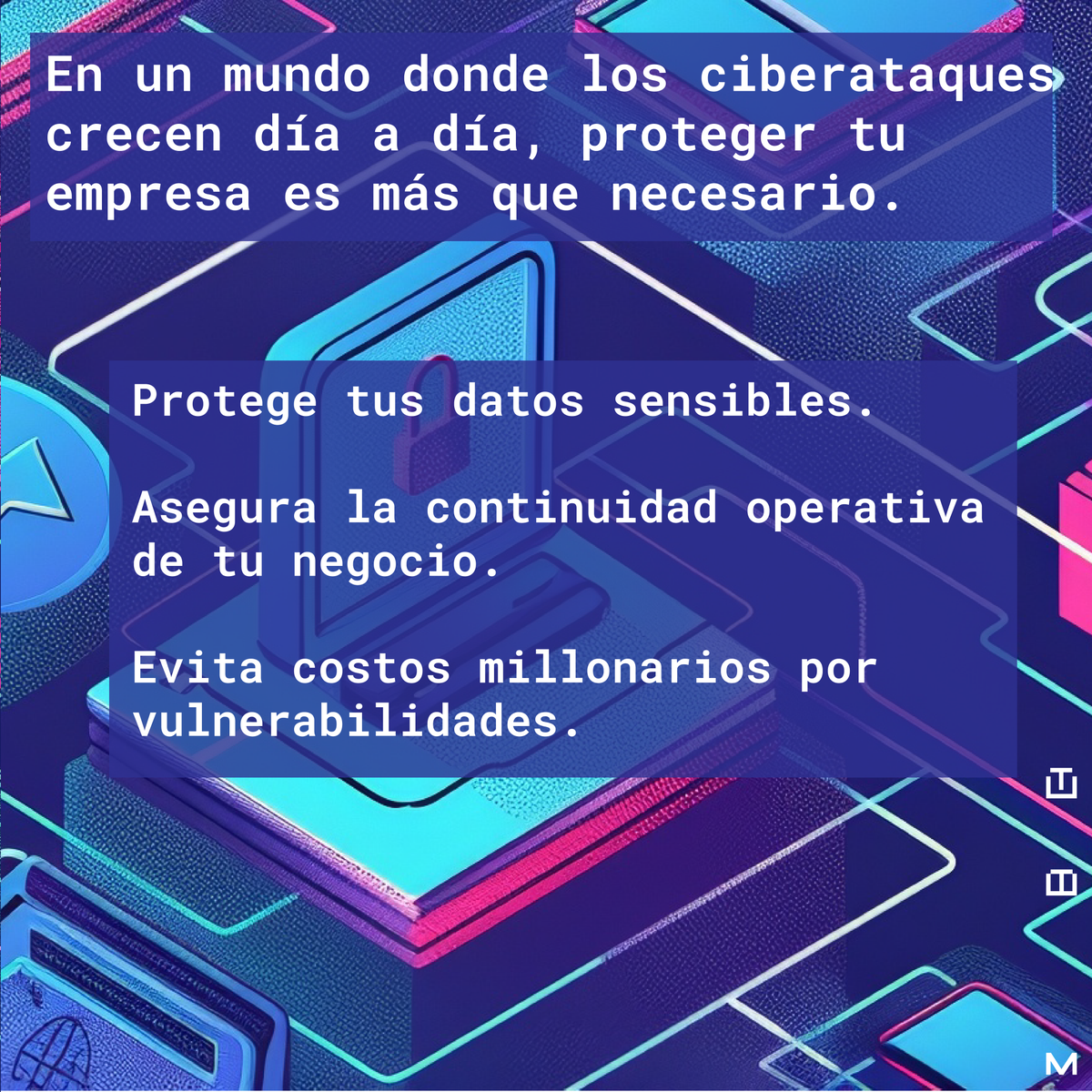 TutumTech's tweet photo. La ciberseguridad debe ser tu prioridad 🚨 Protege tus datos sensibles y asegura la continuidad de tu negocio. 🔐 #Ciberseguridad #TUTUM #SeguridadDigital #Ciberseguridad #TUTUM #ProtegeTuNegocio https://t.co/QXjyHTXlZt