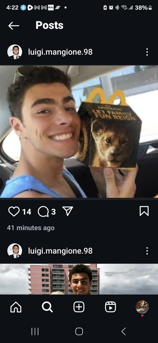 PovertyMcgregor's tweet photo. Luigi, you part of the problem! Healthcare broken bc yo ass can't stay out the McD's. Womp Womp. #NYCShooter #UnitedHealthcare https://t.co/P1UhWYehRn