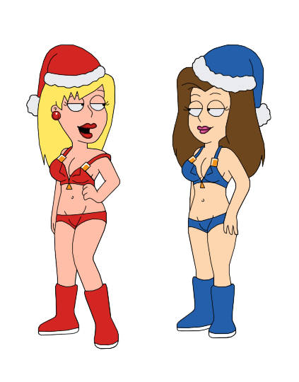 inuyasha860kk's tweet photo. Sexy Christmas Connie D'Amico and Lisa Silver wow did this last year and its already December again time fly's #familyguy #familyguyfanart #fgtwt #americandad #americandadfanart #adtwt #christmas #conniedamico #connie #lisasilver #lisa https://t.co/LBpuRwWkiR