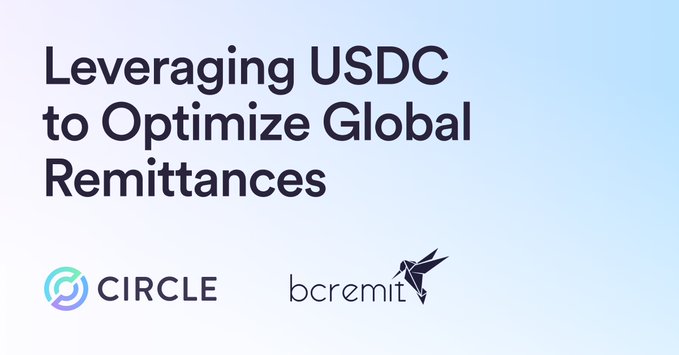 Avalanche_Space's tweet photo. 🔥 @Bcremit leverages @Circle $USDC to optimize global remittances.
⚡ #BCRemit has transformed remittances by integrating #Circle $USDC, offering users a faster, cheaper, and more accessible experience.
⚙️ Achieving unprecedented efficiency and cost savings in cross-border remittances through blockchain technology.
🔽VISIT
https://t.co/oyIxkDSXBe