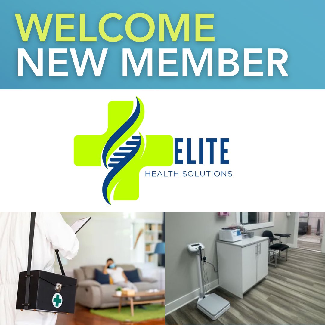 We are excited to welcome our newest member, Elite Health Solutions, to the chamber!