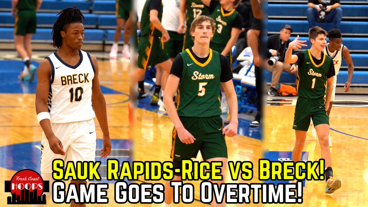 Fresh Coast Hoops (@freshcoasthoops) on Twitter photo New Video!
Sauk Rapids-Rice vs Breck Goes To Overtime At The <a href="/BreakdownUSA/">Breakdown Sports USA</a> Tip Off Classic! <a href="/MilessNewton/">Miles Newton</a>
Full video: youtube.com/watch?v=eYCneX… New Video!
Sauk Rapids-Rice vs Breck Goes To Overtime At The <a href="/BreakdownUSA/">Breakdown Sports USA</a> Tip Off Classic! <a href="/MilessNewton/">Miles Newton</a>
Full video: youtube.com/watch?v=eYCneX…