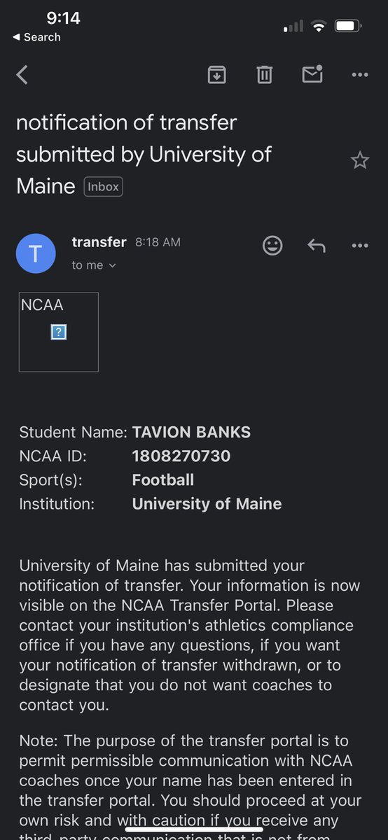 Officially in the transfer portal!🙏🏽