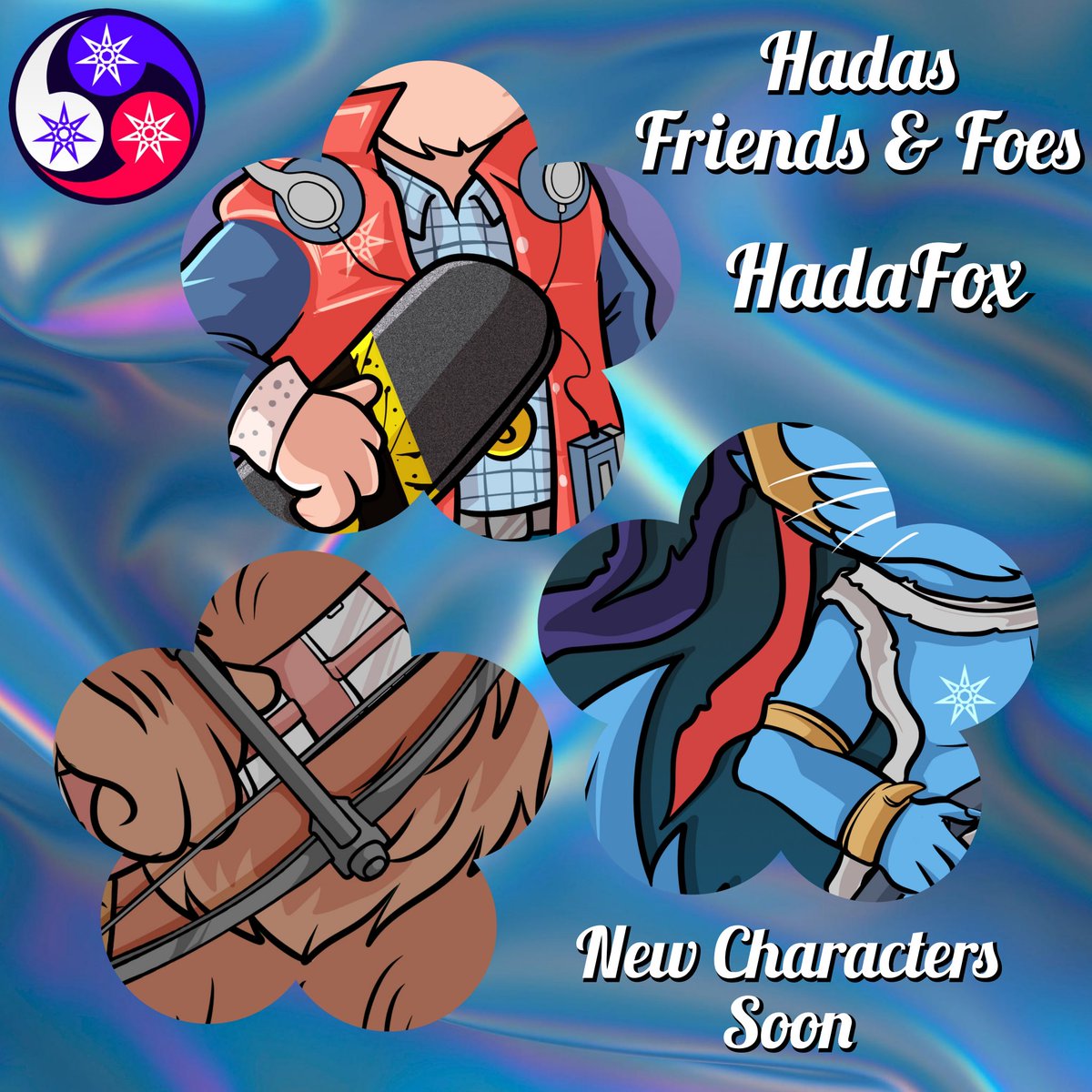 UberSlim's tweet photo. Hadas Friends and Foes - #HadaFox is on his way 🥳
10 new #XRPNFTFanArt characters incoming 🔥🦊🎨
A sneak peek at 3 of them below 👀🦊🦊🦊
Can you guess who they are? 🤔😏
#XRPLCommunity #XRPhasNFTs https://t.co/pvD4zO9UqC