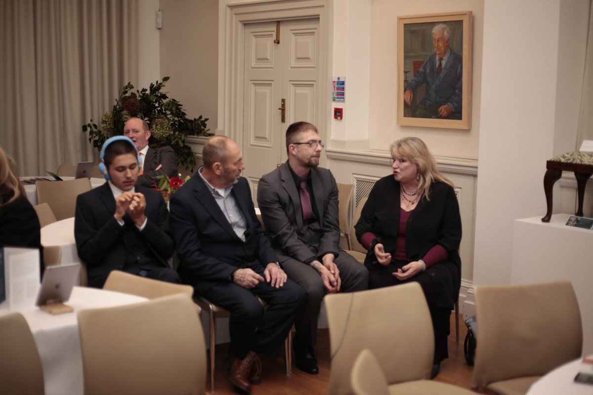 PAlbanStanley's tweet photo. I was honoured to have Evan Davis as keynote speaker at Sammy’s Foundation launch party. What a privilege to hear him speak & for the families and young people to meet him too. So kind of him to give time to @SammysCharity
#EvanDavis #SammysFoundationCharity https://t.co/LhuNJOiTJh