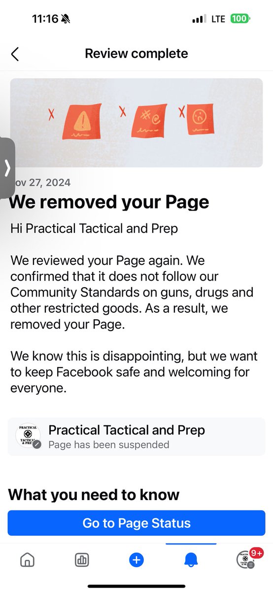practacprep's tweet image. View the pictures in order. Fascistbook is a bunch of hypocrites.