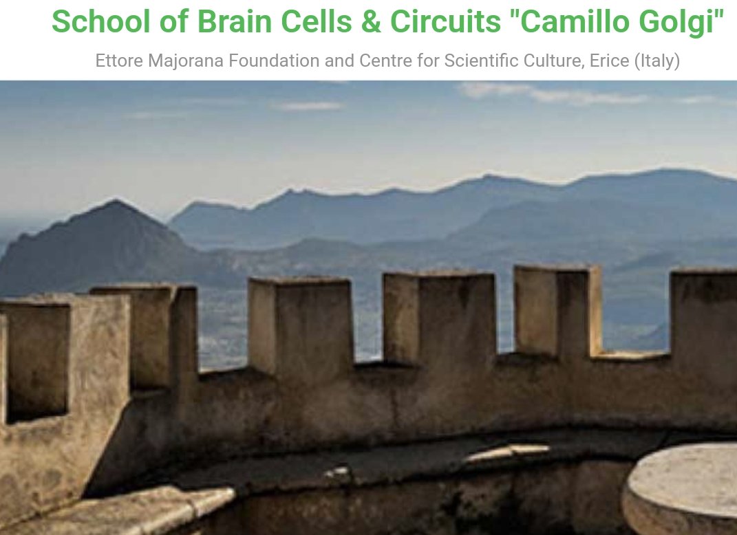 Golgi Brain School (@golgibrain) on Twitter photo 2024 School of Brain Cells and Circuits "Camillo Golgi" starts tomorrow at Erice.
Updated Program: erice-golgi.org/wp-content/upl…
Join us at 8:30 am CEST at San Domenico.
School Organisers: <a href="/egidio_dangelo/">Egidio D'Angelo</a> <a href="/Claudia_WK/">Claudia WK</a> <a href="/ViktorJirsa/">Viktor Jirsa</a> 2024 School of Brain Cells and Circuits "Camillo Golgi" starts tomorrow at Erice.
Updated Program: erice-golgi.org/wp-content/upl…
Join us at 8:30 am CEST at San Domenico.
School Organisers: <a href="/egidio_dangelo/">Egidio D'Angelo</a> <a href="/Claudia_WK/">Claudia WK</a> <a href="/ViktorJirsa/">Viktor Jirsa</a>