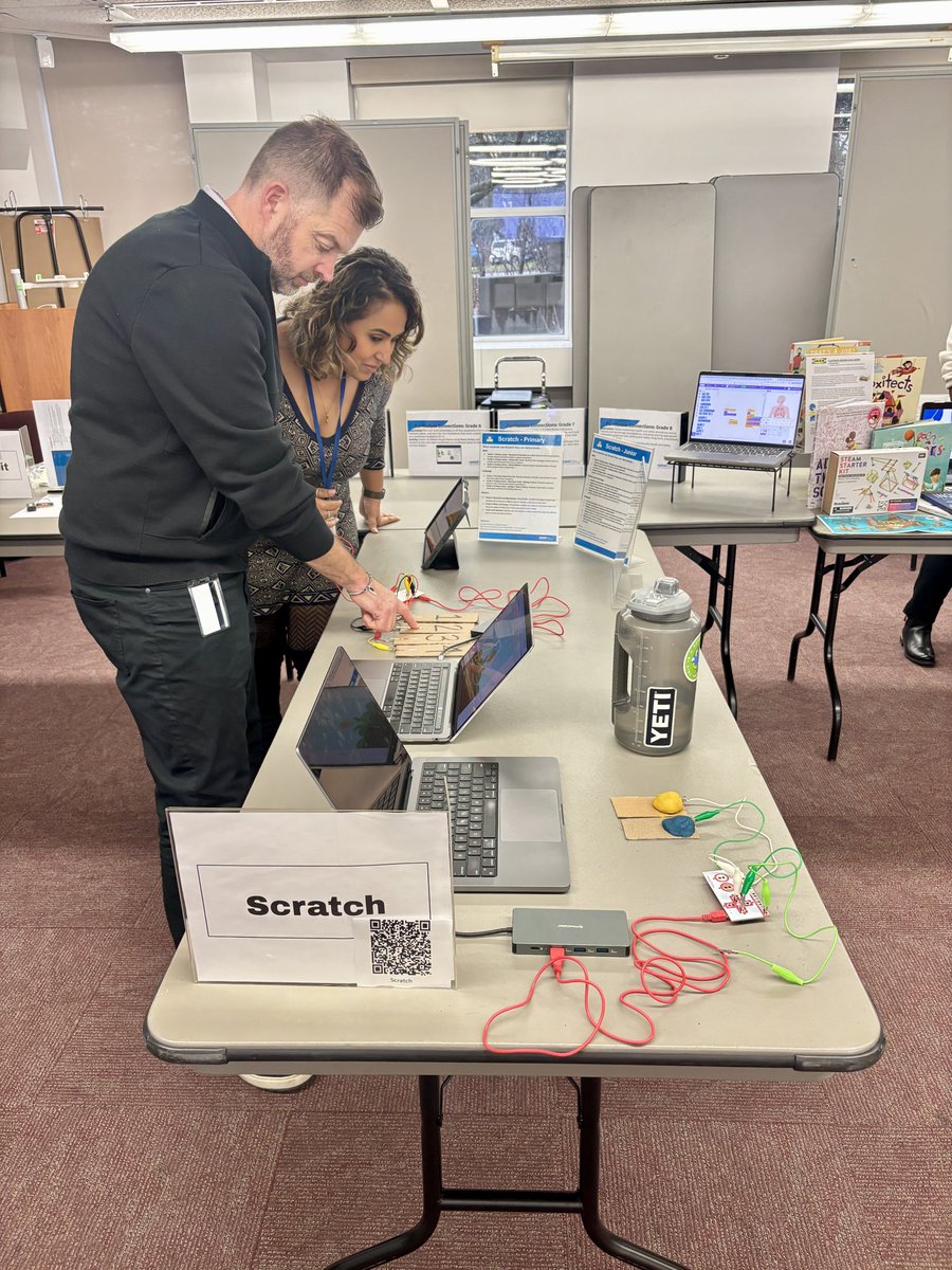 Romessa (@steamwithmsb) on Twitter photo Today we presented to the senior team, showcasing tech-tools & how they connect to the curriculum, supporting student learning & achievement. It was fantastic to see everyone engage with the learning! #EdTech #STEM #STEAM #InnovativeTeaching
<a href="/PeelSchools/">Peel District School Board</a> <a href="/peel21st/">Empowering Modern Learners @ PDSB</a> <a href="/LukeSMahoney/">Luke Mahoney</a> Today we presented to the senior team, showcasing tech-tools & how they connect to the curriculum, supporting student learning & achievement. It was fantastic to see everyone engage with the learning! #EdTech #STEM #STEAM #InnovativeTeaching
<a href="/PeelSchools/">Peel District School Board</a> <a href="/peel21st/">Empowering Modern Learners @ PDSB</a> <a href="/LukeSMahoney/">Luke Mahoney</a>