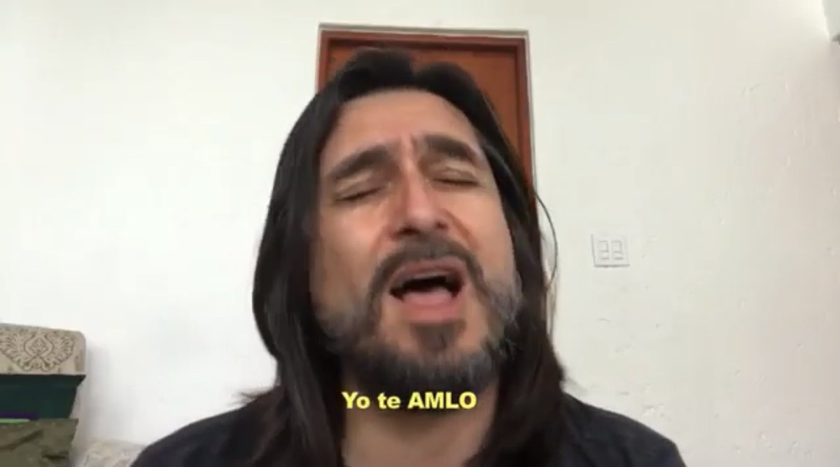 A_Guilson_K's tweet photo. Yo te AMLO 🎶🎵🎵

#YoTeAMLO 🎵🎶🎶

#DisfrutenLoVotado @AlfonsoAndre #Caifanes

👇🏻👇🏻👇🏻
👇🏻👇🏻
👇🏻

 https://t.co/UyoZqeRRXx
👆🏻
👆🏻👆🏻
👆🏻👆🏻👆🏻

👌🏻 

👍🏻 https://t.co/KmpMvI5JhS