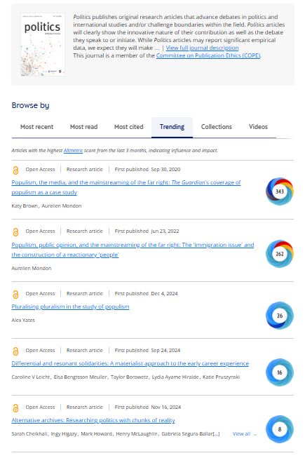 Taylor Borowetz (also on Bluesky) (@taylorborowetz) on Twitter photo Excited that there are at least a few people reading our last paper- we hoped someone would find it useful. Open access and "trending" <a href="/JournalPolitics/">Politics</a> at number 4! Featuring <a href="/KatePruszynski/">Katie Pruszynski</a>, <a href="/LydiaHiraide/">LA Hiraide is not active on this platform</a>, @EBMeuller, and <a href="/carolineleicht/">Dr Caroline Leicht</a> Excited that there are at least a few people reading our last paper- we hoped someone would find it useful. Open access and "trending" <a href="/JournalPolitics/">Politics</a> at number 4! Featuring <a href="/KatePruszynski/">Katie Pruszynski</a>, <a href="/LydiaHiraide/">LA Hiraide is not active on this platform</a>, @EBMeuller, and <a href="/carolineleicht/">Dr Caroline Leicht</a>
