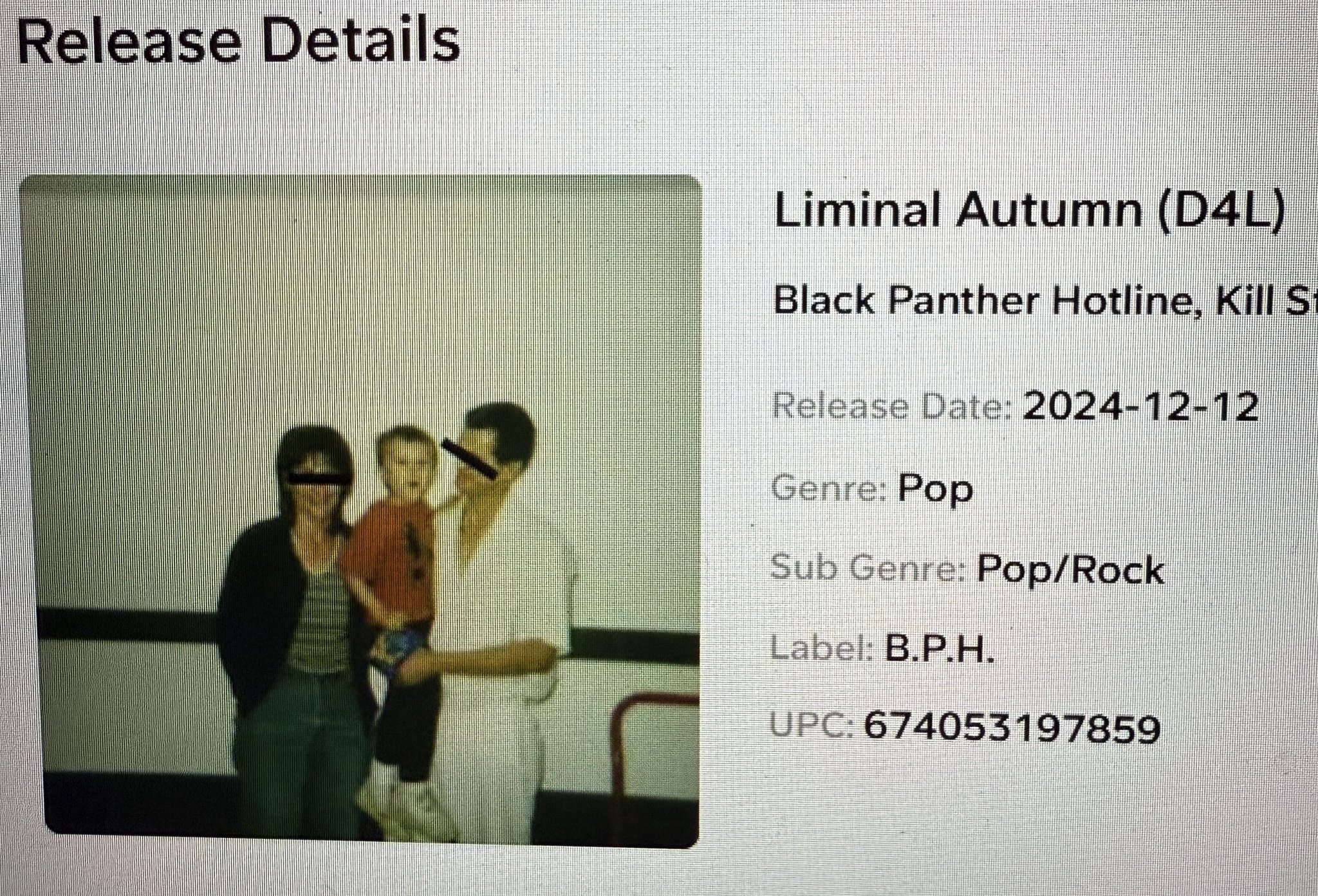 2 pic. 12/12/24 📆💽 (better late than never 🤷‍♀️) #BlackPantherHotline #BPH #music #BPH2024 #compilation #fall #autumn #fall2024 #newrelease https://t.co/YrnUy2wNsj