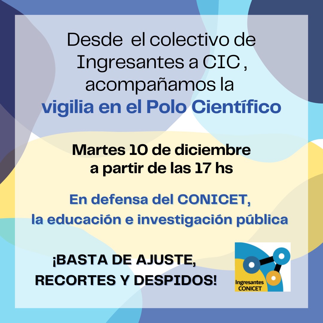 Investigadorxs Ingresantes CONICET tweet media