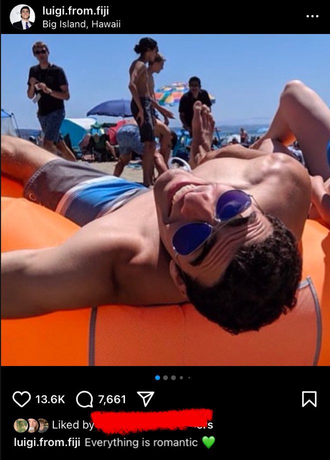 the caption alajdhdkfhf he really is into charli xcx………