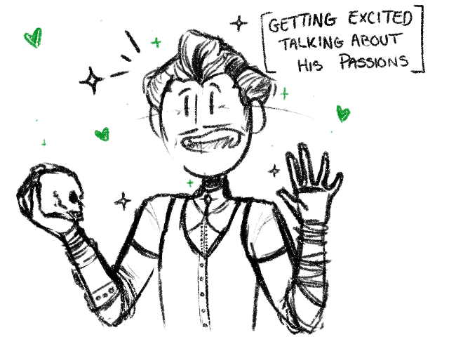Witchiddy's tweet photo. literally signing onto this hellsite so i can post this dumbass #emmrook comic i drew based off a tiktok

sir, she would have pulled a cullen and taken you on that desk had manfred not interrupted
#DragonAgeTheVeilguard #emmrichvolkarin https://t.co/2VP3wfKGFm